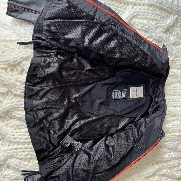 HARLEY DAVIDSON Leather Riding Jacket for Women, size Small - Picture 7 of 7